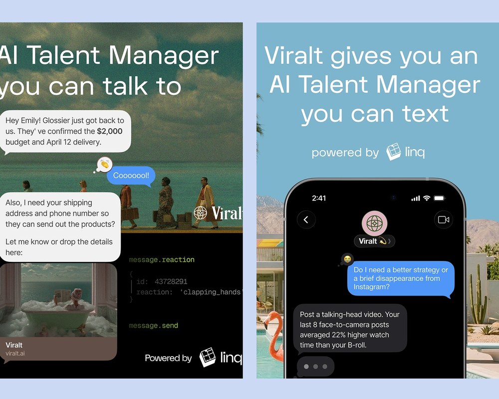 Social ad tiles for Linq